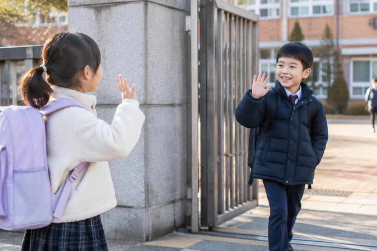 처음 만난 친구에게 영어로 인사해 볼까?